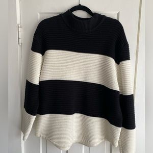UNIF Bobbie striped sweater size Large